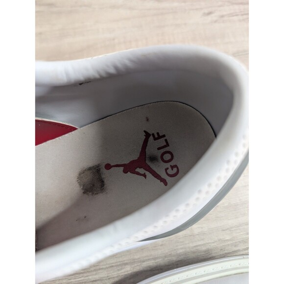 Nike Air Jordan ADG 4 Pure Platinum White Cement DM0103-105 Golf Shoes Sz 11.5 - Picture 9 of 13